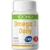 Voonka Omega 3 Daily 60 Kapsül Voonka Omega 3 Daily 60 Kapsül
