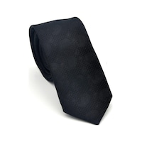 Gaffy Şal Desenli Siyah Dokuma Kumaş Mendilli Slim Fit Kravat // Sdk-2509-1 Siyah Gaffy Şal Desenli Siyah Dokuma Kumaş Mendilli Slim Fit Kravat // Sdk-2509-1 Siyah