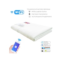 Yüceerhome Smart Akıllı Elektrikli Yatak Isıtıcı Alt Battaniye Beyaz Yüceerhome Smart Akıllı Elektrikli Yatak Isıtıcı Alt Battaniye Beyaz
