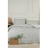 Elart Jasmin Nevresim Takımı Çift Kişilik %100 Pamuk Ranforce Lastikli Çarşaf 200x220 Cm Yeşil Yeşil Elart Jasmin Nevresim Takımı Çift Kişilik %100 Pamuk Ranforce Lastikli Çarşaf 200x220 Cm Yeşil Yeşil