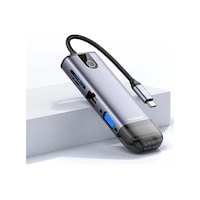 Mcdodo Hu-7420 10İn1 Type-C Gigabit Lan+Hdmı+Apple Uyumlu MacBook +Vga Çevirici Çoklayıcı Adaptör-Gri Mcdodo Hu-7420 10İn1 Type-C Gigabit Lan+Hdmı+Apple Uyumlu MacBook +Vga Çevirici Çoklayıcı Adaptör-Gri
