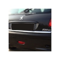 Peugeot 206 Uyumlu 1998-2005 Krom Bagaj Alt Çıtası Paslanmaz Çelik Peugeot 206 Uyumlu 1998-2005 Krom Bagaj Alt Çıtası Paslanmaz Çelik