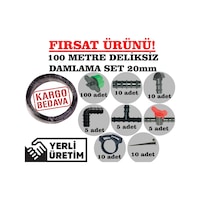 Nartan 20Mm Deliksiz Damlama Sulama Boru Seti ( 100 Metre ) Nartan 20Mm Deliksiz Damlama Sulama Boru Seti ( 100 Metre )