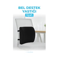 Viscofoam Ortopedik Bel Yastığı Ofis Sandalye Araç Koltuk Bel Destek Yastığı Visco Bel Yastığı Siyah Viscofoam Ortopedik Bel Yastığı Ofis Sandalye Araç Koltuk Bel Destek Yastığı Visco Bel Yastığı Siyah