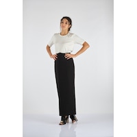 Garni Minimalist Maxi Etek - Yüksek Bel, Günlük & Şık Bordo Garni Minimalist Maxi Etek - Yüksek Bel, Günlük & Şık Bordo