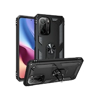 Poco F3 Kılıf Vega Kapak - Siyah Siyah Siyah