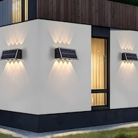 Cata CT-8010 20 W Solar İki Yönlü Led Duvar Aydınlatma - Gün Işığı 3000k Cata CT-8010 20 W Solar İki Yönlü Led Duvar Aydınlatma - Gün Işığı 3000k