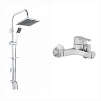 Artema Win S A42676 Banyo Bataryası + Tema Pratik 53260 1F Tepe Duş Seti Krom Artema Win S A42676 Banyo Bataryası + Tema Pratik 53260 1F Tepe Duş Seti Krom