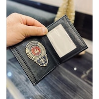 Kara Kuvvetleri Rozetli Cüzdan Siyah Kara Kuvvetleri Rozetli Cüzdan Siyah