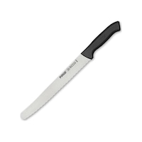 Pirge Ecco Ekmek Bıçağı Geniş Pro 22.5 Cm Siyah Pirge Ecco Ekmek Bıçağı Geniş Pro 22.5 Cm Siyah