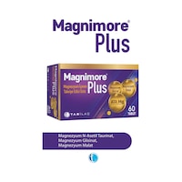Magnimore Plus 60 Magnezyum Içeren Takviye Edici Gıda Magnimore Plus 60 Magnezyum Içeren Takviye Edici Gıda