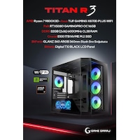 Game Garaj TITAN-R3 R7-9800X3D RTX5080 32 GB 1 TB SSD Free Dos Oem Paket Masaüstü Oyuncu Bilgisayarı Game Garaj TITAN-R3 R7-9800X3D RTX5080 32 GB 1 TB SSD Free Dos Oem Paket Masaüstü Oyuncu Bilgisayarı