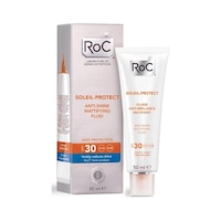 Roc Soleil-Protect Shine Mattifying Fluid Spf 30 50 ML Roc Soleil-Protect Shine Mattifying Fluid Spf 30 50 ML