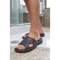 Gezer Erkek Eva Terlik - Hafif Yumuşak Havuz, Plaj, Banyo, Bahçe, Balkon Ve Günlük Ev Dışı Pratik Erkek Terliği Siyah Gezer Erkek Eva Terlik - Hafif Yumuşak Havuz, Plaj, Banyo, Bahçe, Balkon Ve Günlük Ev Dışı Pratik Erkek Terliği Siyah