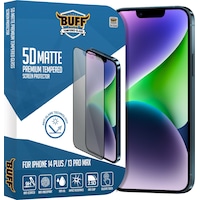 Buff Apple Uyumlu iPhone 14 Plus / 13 Pro Max 5D Matte Ekran Koruyucu Buff Apple Uyumlu iPhone 14 Plus / 13 Pro Max 5D Matte Ekran Koruyucu