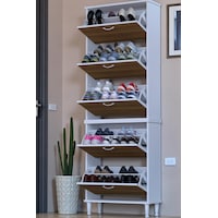 Eliusta Cover 72 Cm Ayakkabılık Dış Kapı/koridor/giyim Odası Uygun Ceviz Renk 72x205x26 Cm Ayakkabılık Ceviz Eliusta Cover 72 Cm Ayakkabılık Dış Kapı/koridor/giyim Odası Uygun Ceviz Renk 72x205x26 Cm Ayakkabılık Ceviz