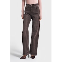 it's basic Kadın Taşlanmış Koyu Kot Rengi Doris 2w5-138 Straight Fit Yüksek Bel %100 Koton Denim Jean Taşlanmış K.kot it's basic Kadın Taşlanmış Koyu Kot Rengi Doris 2w5-138 Straight Fit Yüksek Bel %100 Koton Denim Jean Taşlanmış K.kot