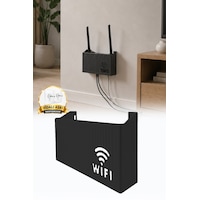 Duvara Asılabilir Wifi Vidalı Askı Yapışkanlı Modem Kutusu WiFi Router Rafı 25x15x6cm Duvara Asılabilir Wifi Vidalı Askı Yapışkanlı Modem Kutusu WiFi Router Rafı 25x15x6cm