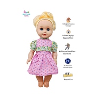 Göbeğine Basınca Konuşan Gözleri Açılıp Kapanabilen Oyuncak Cansu Et Bebek Büyük Boy 40 Cm. Göbeğine Basınca Konuşan Gözleri Açılıp Kapanabilen Oyuncak Cansu Et Bebek Büyük Boy 40 Cm.