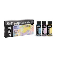 Rich Mastermix Akrilik Boya Pastel Renkler 6X60Cc Rich Mastermix Akrilik Boya Pastel Renkler 6X60Cc