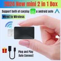 Araç Içi App Android Cihazlar Için 2in1 Usb Mini Carplay Adaptörü Araç Içi App Android Cihazlar Için 2in1 Usb Mini Carplay Adaptörü