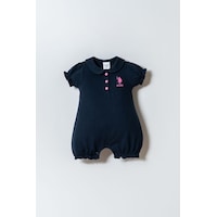 U.s. Polo Assn. Kız Bebek Lacivert Tulum Lacivert U.s. Polo Assn. Kız Bebek Lacivert Tulum Lacivert