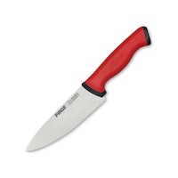 Pirge Duo Şef Bıçağı 16 Cm Kırmızı Kırmızı - Siyah Pirge Duo Şef Bıçağı 16 Cm Kırmızı Kırmızı - Siyah