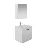 Karen Banyo Mimoza 60 Cm Lavabolu,aynalı Banyo Dolabı Seti,komple Mdf Seramik Lavabo Dahil,mdf Beyaz Karen Banyo Mimoza 60 Cm Lavabolu,aynalı Banyo Dolabı Seti,komple Mdf Seramik Lavabo Dahil,mdf Beyaz