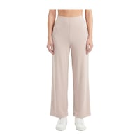 Cottonill Premium - Sway Collection Vizon Basic Yüksel Bel Modal Bol Paça Kadın Pantolon
