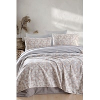 Enlora Home Doğal Pike Baskılı Çift Kişilik Piti Yaprak Rose Çok Renkli Enlora Home Doğal Pike Baskılı Çift Kişilik Piti Yaprak Rose Çok Renkli