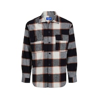 Jack & Jones Ekose Desenli Göğüs Cepli Gömlek - Blafri 12245681 Ginger Siyah Jack & Jones Ekose Desenli Göğüs Cepli Gömlek - Blafri 12245681 Ginger Siyah