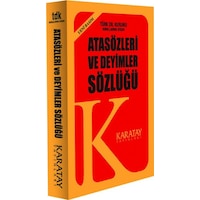 4E Sözlük Atasözleri Ve Deyimler 1.Hamur Plastik Kapak Sarı Karat 4E Sözlük Atasözleri Ve Deyimler 1.Hamur Plastik Kapak Sarı Karat