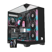 Gameline Carısma 7x Argb Kumandalı Fan Topglass Usb 3.0 Gaming Bilgisayar Kasası Siyah Gameline Carısma 7x Argb Kumandalı Fan Topglass Usb 3.0 Gaming Bilgisayar Kasası Siyah