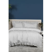 Elart Romantic Nevresim Takımı Çift Kişilik Lastikli Çarşaf 200x220 Cm Gri Gri Elart Romantic Nevresim Takımı Çift Kişilik Lastikli Çarşaf 200x220 Cm Gri Gri