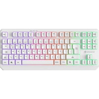Gamebooster G75 Elya Rainbow Aydınlatmalı Beyaz Tkl Membrane Gaming Klavye Gamebooster G75 Elya Rainbow Aydınlatmalı Beyaz Tkl Membrane Gaming Klavye