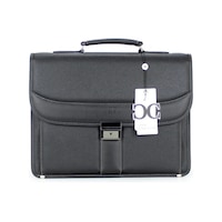 Case Club El Omuz Çantası & Laptop Bölmeli Evrak Çantası 15,6 İnç Kilit Mekanizmalı Siyah Case Club El Omuz Çantası & Laptop Bölmeli Evrak Çantası 15,6 İnç Kilit Mekanizmalı Siyah