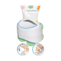 Viscofoam Diz Arası Ortopedik Yastık Bacak Arası Yastığı Visco Yastık