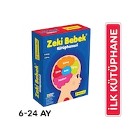 6-24 Ay Zeki Bebek Kütüphanesi 8 Li Set 6-24 Ay Zeki Bebek Kütüphanesi 8 Li Set