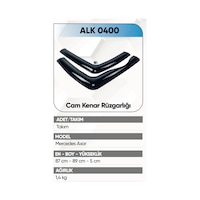 Alkotek Axor-atego Cam Kenar Rüzgarlığı Kırılmaz