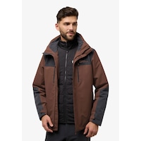 Jack Wolfskin Jasper 3ın1 Jkt M Erkek Mont A61858 D0107 Jack Wolfskin Jasper 3ın1 Jkt M Erkek Mont A61858 D0107
