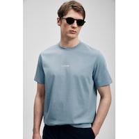 Lufian Marcus Modern Grafik T- Shirt Mavi Mavi 111020322100300 Mavi Lufian Marcus Modern Grafik T- Shirt Mavi Mavi 111020322100300 Mavi