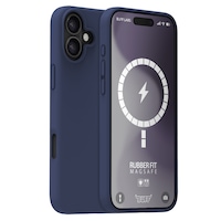 Apple Uyumlu iPhone Buff 16 Plus Magsafe Rubber Fit Silikon Kılıf Storm Blue Apple Uyumlu iPhone Buff 16 Plus Magsafe Rubber Fit Silikon Kılıf Storm Blue