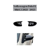 Volkswagen Polo Fl Mk6,5 2021 2022 2023 İle Uyumlu Araca Özel Yarasa Batman Piano Black Ayna Kapağı Takımı 2 Parça 1 Adet Volkswagen Polo Fl Mk6,5 2021 2022 2023 İle Uyumlu Araca Özel Yarasa Batman Piano Black Ayna Kapağı Takımı 2 Parça 1 Adet