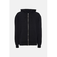 Tudors Unisex Relax Fit Rahat Kesim Pamuklu İçi Polarlı Çift Cepli Fermuarlı Siyah Kapüşonlu Sweatshirt-32670 Siyah Tudors Unisex Relax Fit Rahat Kesim Pamuklu İçi Polarlı Çift Cepli Fermuarlı Siyah Kapüşonlu Sweatshirt-32670 Siyah