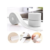 156 Gr Beyaz Su Sızdırmaz Lavabo Kenar Bandı 3.2m Çok Renkli 156 Gr Beyaz Su Sızdırmaz Lavabo Kenar Bandı 3.2m Çok Renkli