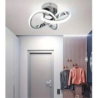3 Renk Kar Çiçeği Krom Plafonyer Avize Salon Mutfak Çocuk Odası Ve Antre Aydınlatma 3 Renk Kar Çiçeği Krom Plafonyer Avize Salon Mutfak Çocuk Odası Ve Antre Aydınlatma