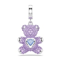 5745610 Swarovski Charm Idyllıa F Charm:charm Teddy Vıol/rhs Metalik