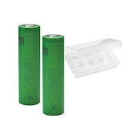 Sony Vtc6 18650 3.7V 3000 Mah Li-Ion Şarjlı Pil 2 Adet Pil Kabı Sony Vtc6 18650 3.7V 3000 Mah Li-Ion Şarjlı Pil 2 Adet Pil Kabı