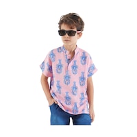 Denokids Mshb&g Istakoz Erkek Çocuk Gömlek Denokids Mshb&g Istakoz Erkek Çocuk Gömlek