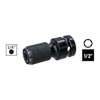 6468 1/2 Bits Tutucu Lokma Adaptörü Kilitli 6468 1/2 Bits Tutucu Lokma Adaptörü Kilitli